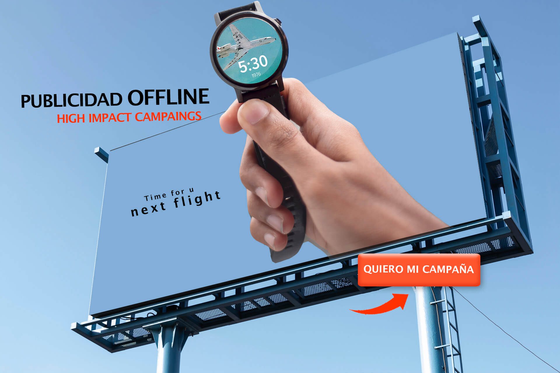 Publicidad offline, campañas de gran impacto. Zenko proyecto marketing y publicidad