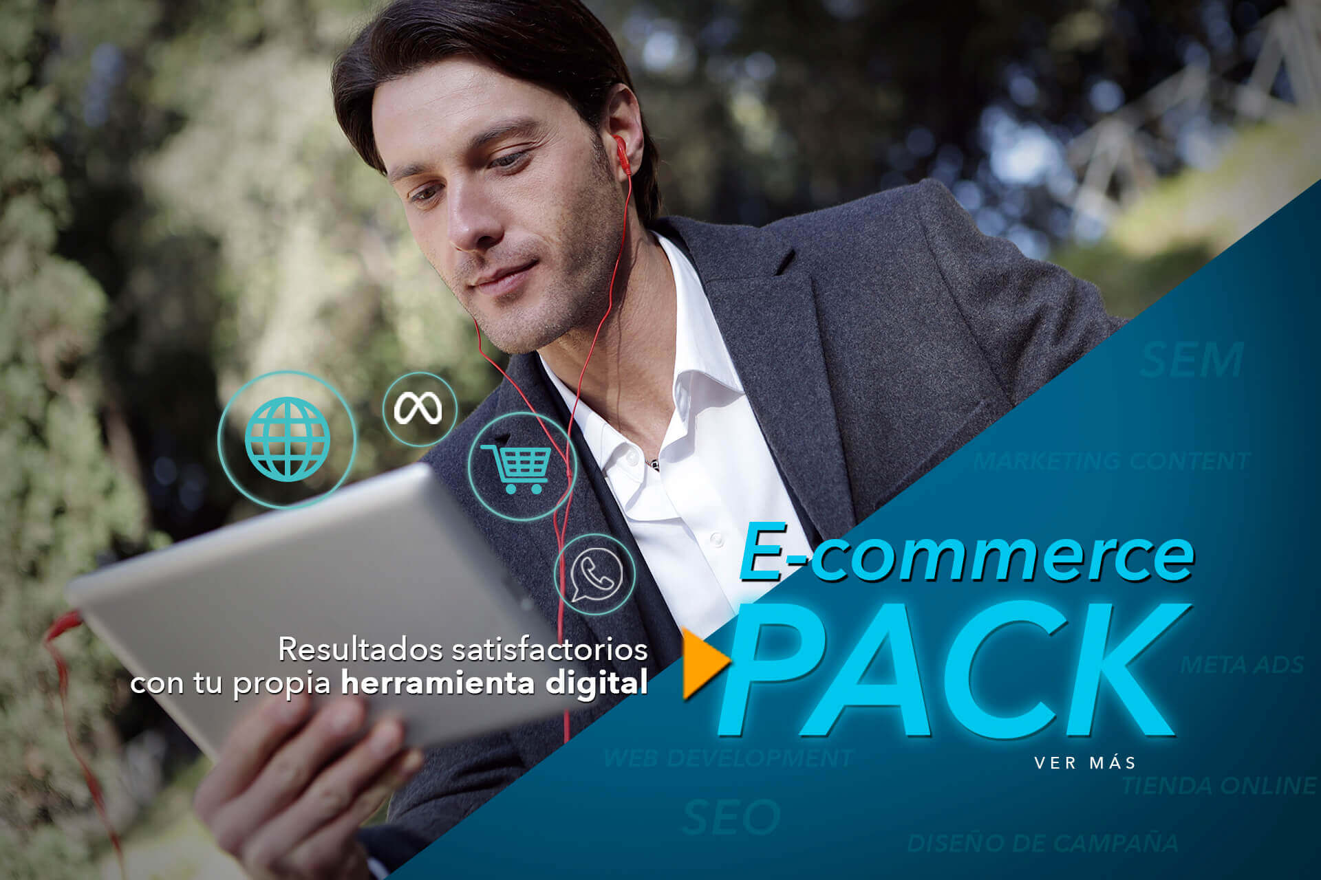 Diseño de páginas web e-commerce. Marketing digital para empresas y negocios